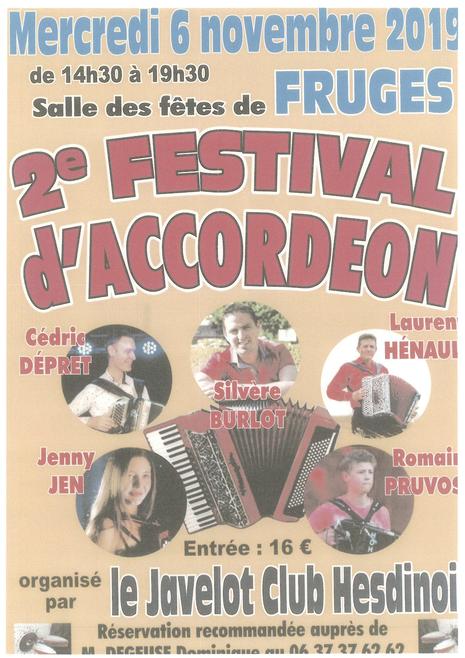 2ème festival d'accordéon - 06.11.2019