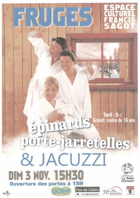 Épinards, porte-jarretelles et jacuzzi - 03/11/2019