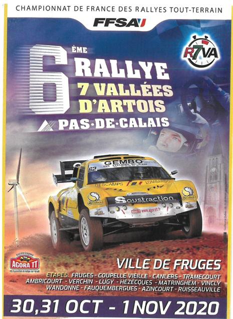 Rallye des 7 vallées d'artois 2020